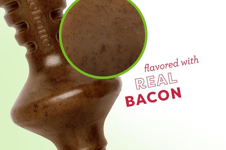 Zaggler Rolling Dog Chew Toy for Aggressive Chewers, Made in USA