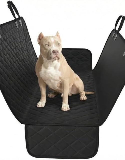 Load image into Gallery viewer, Black Standard Dog Car Hammock Back Seat Cover, Waterproof Backseat Cover Protector for Truck Bench Rear of Sedans or Suvs, Essential Pet Supplies Vacuum or Wipe Clean, Machine Washable
