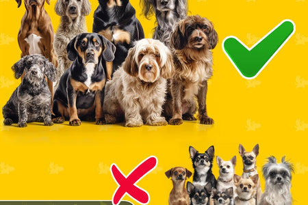 Exquisite Hands Free Double Dog Leash for Small Dogs | Dual Dog Leash | Two Dog Leash No Tangle | Multiple Dog Leash for 2 Dogs | Double Leash | Leash Splitter | Double Clip Leash Coupler